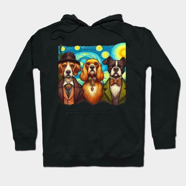 Furry Night Hoodie by Star Fragment Designs